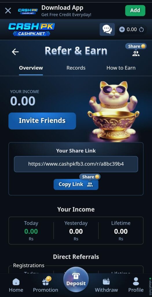 CashPK Game