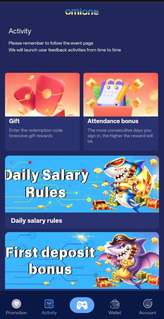 OmiOne Game
