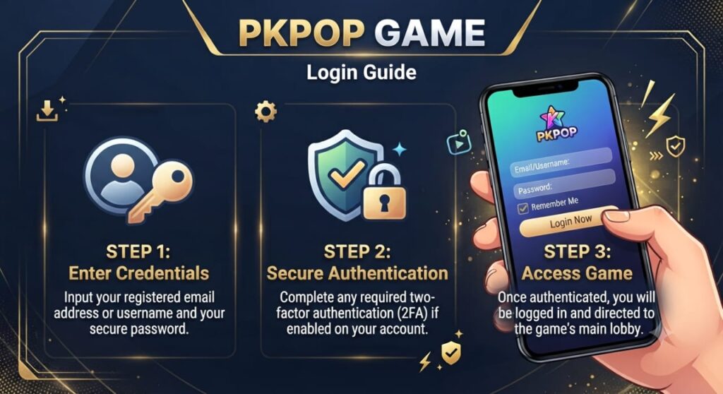 PKPOP Login Game