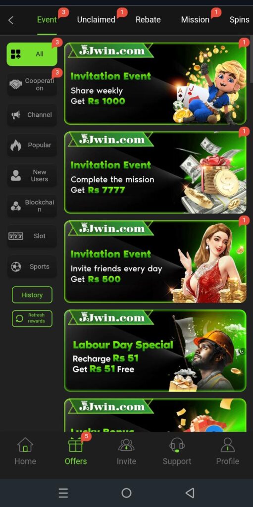 JJWin Game