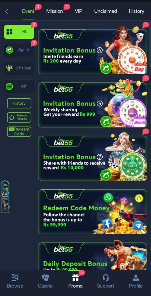 BET55 Game